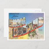 ロードアイランドヴィンテージ旅行からの挨拶 ポストカード (正面/裏面)