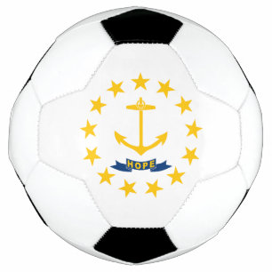 ロードアイランド州の旗 サッカーボール
