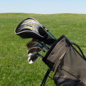 ロードアイランド州旗ブラシストローク、ロードアイランド ゴルフヘッドカバー (インサイチュ)