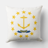 ロードアイランド州旗 クッション (裏面)