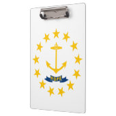 ロードアイランド州旗 クリップボード (左)