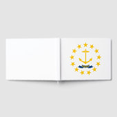 ロードアイランド州旗 ゲストブック (全面)