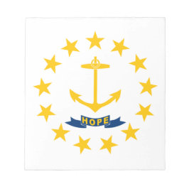 ロードアイランド州旗 ノートパッド