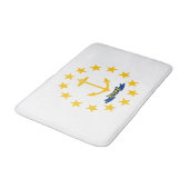 ロードアイランド州旗 バスマット (アングル)