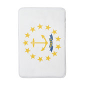 ロードアイランド州旗 バスマット (正面縦)