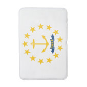 ロードアイランド州旗 バスマット (正面縦)