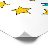 ロードアイランド州旗 ポスター (角)