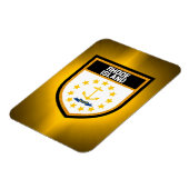 ロードアイランド州旗 マグネット (左側)