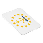 ロードアイランド州旗 マグネット (右側)