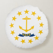 ロードアイランド州旗 ラウンドクッション (裏面)