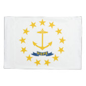 ロードアイランド州旗 枕カバー (裏面)