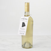 ロードアイランド州結婚ズウェルカム ボトルネックタグ (アングル)