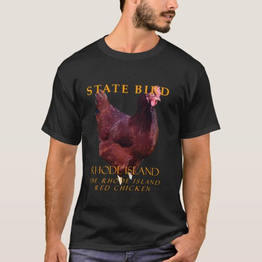 ロードアイランド準州の鳥、ロードアイランドレッドC Tシャツ (正面)