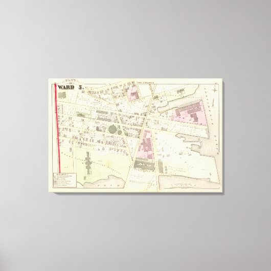 ロードアイランド病院クラムスクール キャンバスプリント (正面)