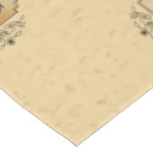 ロードアイランド赤いオードスターイエロー背景 テーブルクロス (アングル)