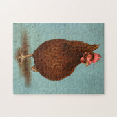 ロードアイランド赤の雌鶏のパズル ジグソーパズル (横)