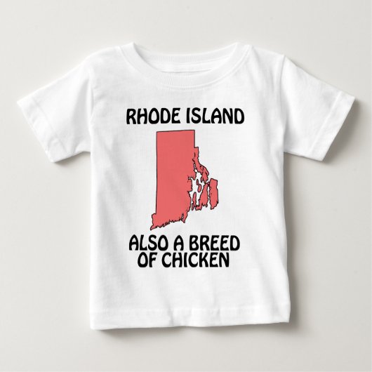 ロードアイランド – また鶏の品種 ベビーTシャツ (正面)