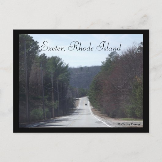 ロードアイランド・エクセター ポストカード (正面)