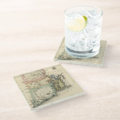 ロードアイランド ガラスコースター (アングル)