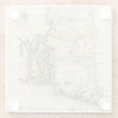 ロードアイランド ガラスコースター (裏面)