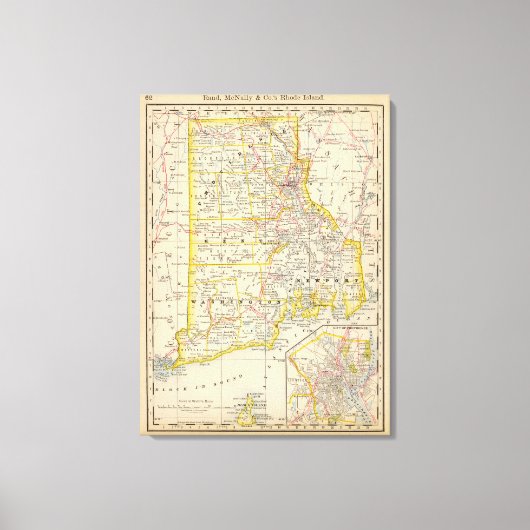 ロードアイランド キャンバスプリント (正面)