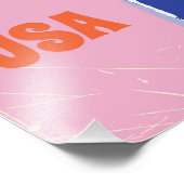 ロードアイランド、ニューイングランド漁師ヴィンテージポスター フォトプリント            (角)