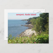 ロードアイランド・ニューポート ポストカード (正面/裏面)