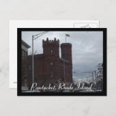ロードアイランド・パウタケット ポストカード (正面/裏面)