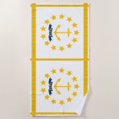 ロードアイランド ビーチタオル (正面)