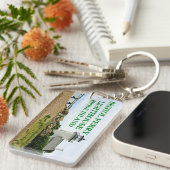 ロードアイランド、ブリストルフェリーライトハウス キーホルダー (正面右)