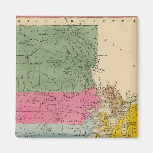 ロードアイランド マグネット (正面)