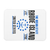 ロードアイランド マグネット (横)