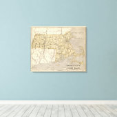 ロードアイランド・マス キャンバスプリント (インサイチュ (ウッドフロア))