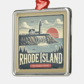 ロードアイランド メタルオーナメント (左)