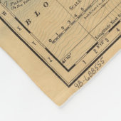 ロードアイランド(1875年)のヴィンテージの地図 フリースブランケット (角)