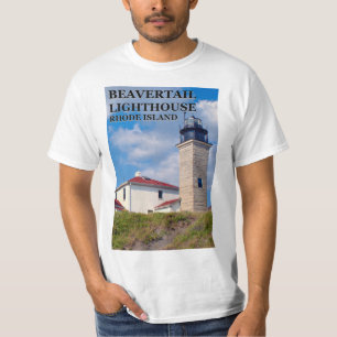 ロードアイランドTシャツビーバーテールライトハウス Tシャツ