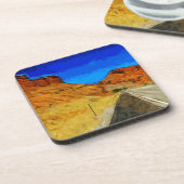 ロードアロングサイドザテトン抽象芸術 コースター (左側)