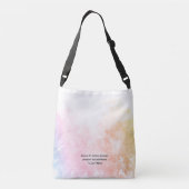 ロードウォーターカラートートバッグに信頼 クロスボディバッグ (裏面)