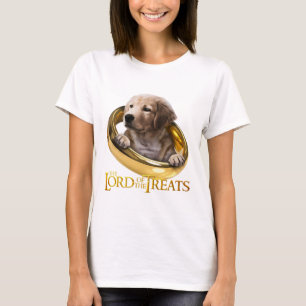 ロードオブザトリート – ベージュおもしろいラブラドール子犬 Tシャツ