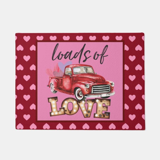 ロードオブラブホームデコール ドアマット (正面)