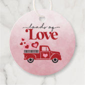 ロードオブラブレッドトラックハートバレンタイン フェイバータグ (正面)