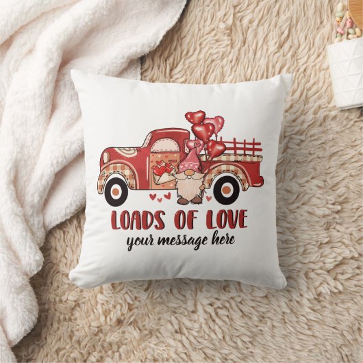 ロードオブラブヴァレンティパーソナライズされたネス装飾用クッション クッション (ブランケット)