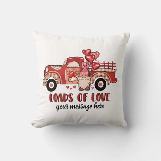 ロードオブラブヴァレンティパーソナライズされたネス装飾用クッション クッション (正面)