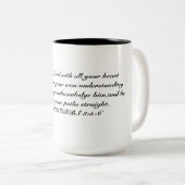 ロードカップに信頼 ツートーンマグカップ (正面右)