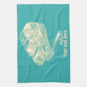 ロードカー事故でフォーク キッチンタオル (縦)