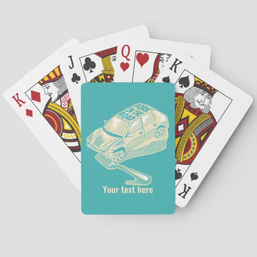 ロードカー事故でフォーク トランプ (裏面)