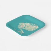 ロードカー事故でフォーク ペーパープレート (傾斜あり)