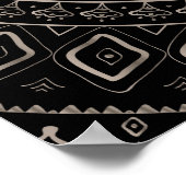 ロードガネシャ – セピアブラック ポスター (角)