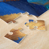 ロードクリシュナインディアン神の神 ジグソーパズル (側面)