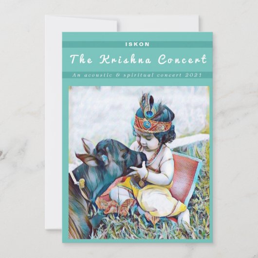 ロードクリシュナコンサートISKON シーズンカード (正面)